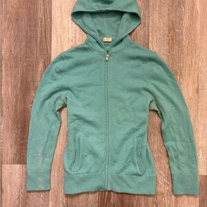 J. Crew Soft Blue Cashmere Sweater